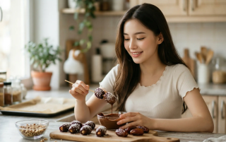 Resep Kurma Cokelat Lumer Camilan Sehat yang Disukai Anak-anak